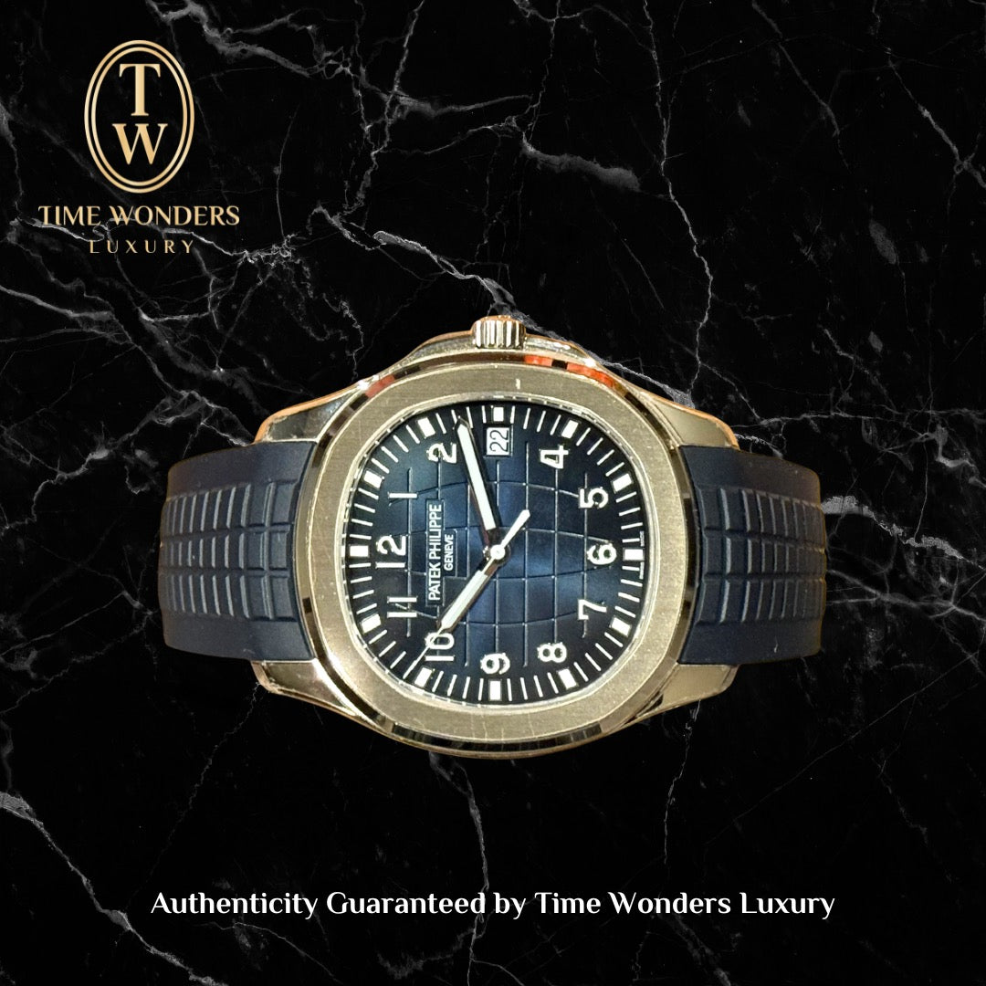 New Q3 2026 Patek Philippe Aquanaut 5168G Blue Dial White Gold 5168 42mm