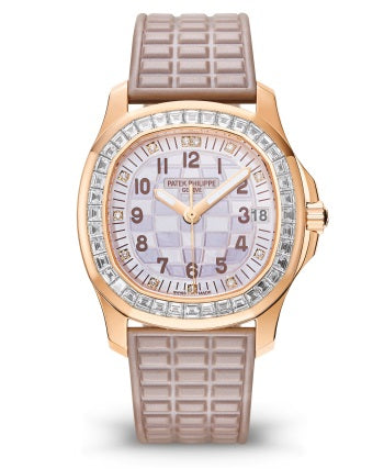 Like New Q3 2025 Patek Philippe Aquanaut Luce Joaillerie 5072R MOP dial 5072