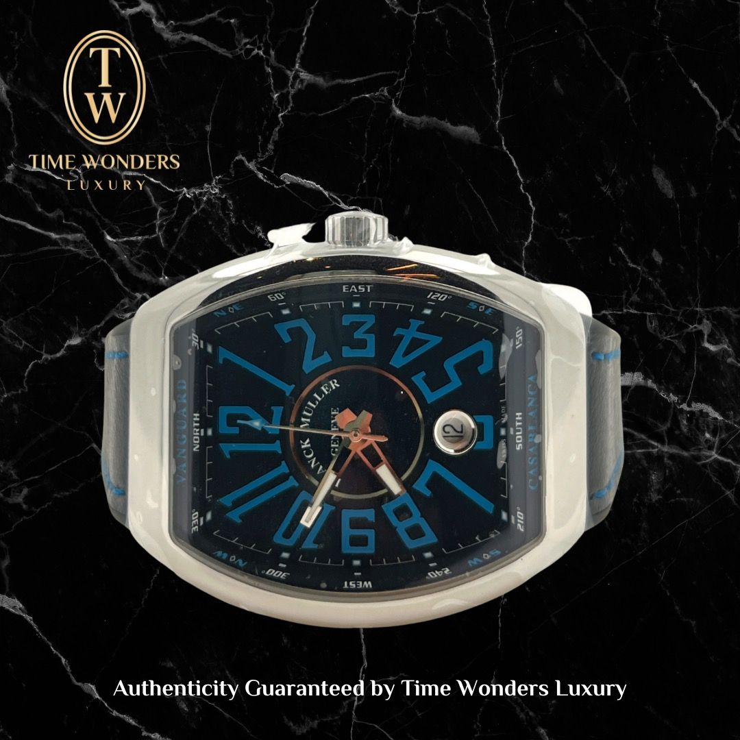 New February 2025 Franck Muller Vanguard V41 SC DT CASA AC CASA BLK BLUE