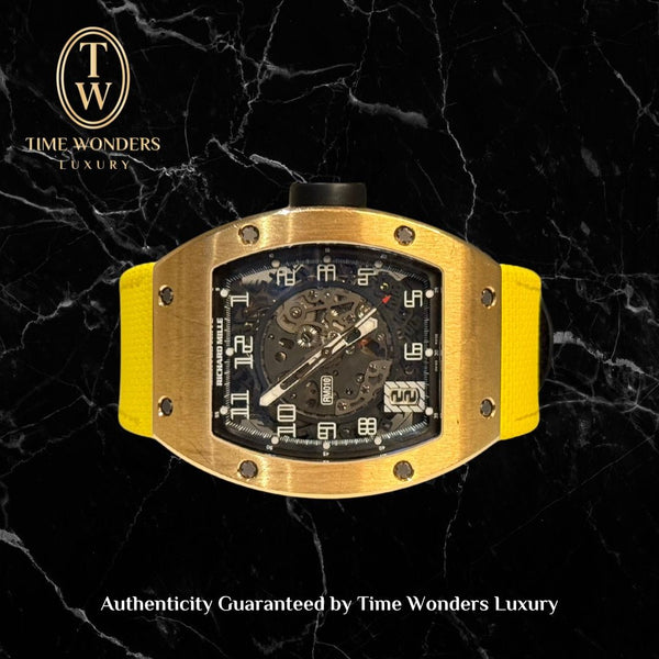 CHEAPEST Lightly Used 2015 Richard Mille 010 Rose Gold RM010