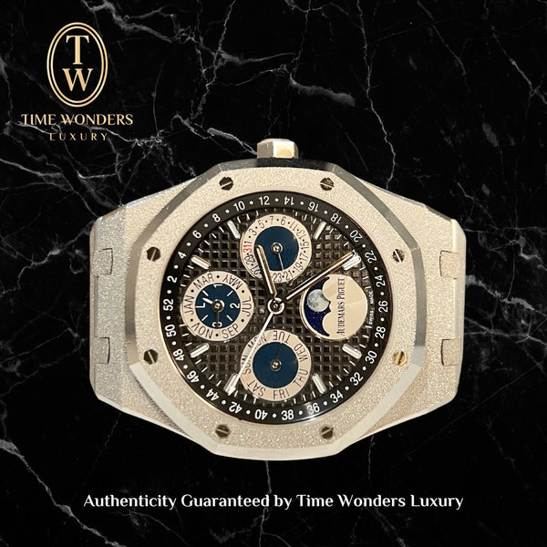 Lightly Used 2023 Audemars Piguet Royal Oak Perpetual Calendar Frosted Gold 26574BC 26574 *Limited Edition 35pcs worldwide*