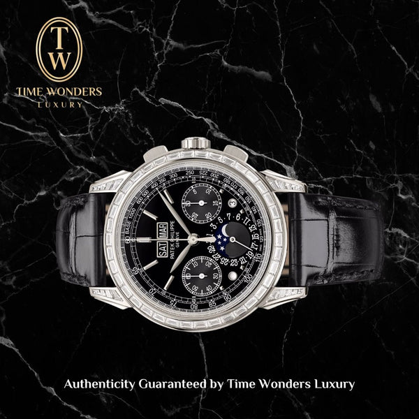 Like New 2017 Patek Philippe Grand Complication Perpetual Calendar Chronograph 5271P 5271 Platinum