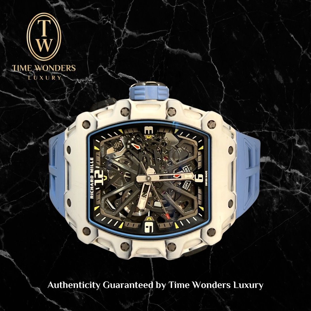 Mint 2023 Richard Mille RM35-03 White NTPT TPT RM35-03 RM3503 3503