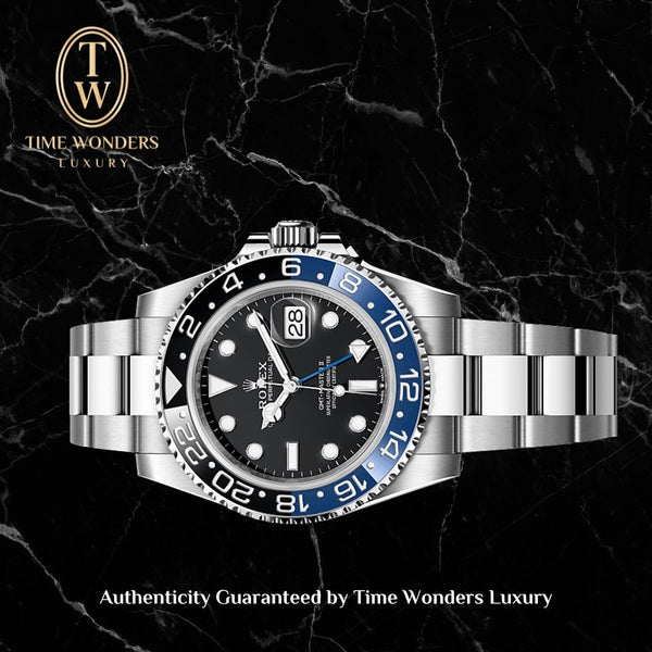 Like New December 2021 Rolex GMT-Master II Batman 126710BLNR 126710