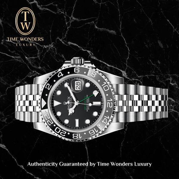 Like New December 2024 Rolex GMT-Master II Bruce Wayne Jubilee 126710GRNR 126710