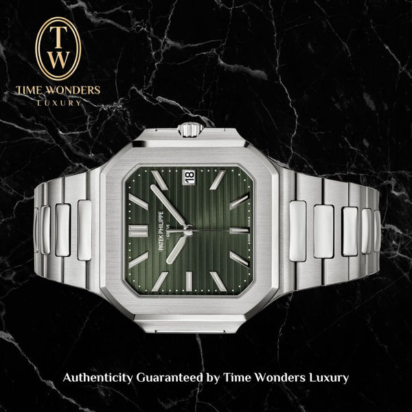 Like New May 2025 Patek Philippe Cubitus Green 5821/1A 5821