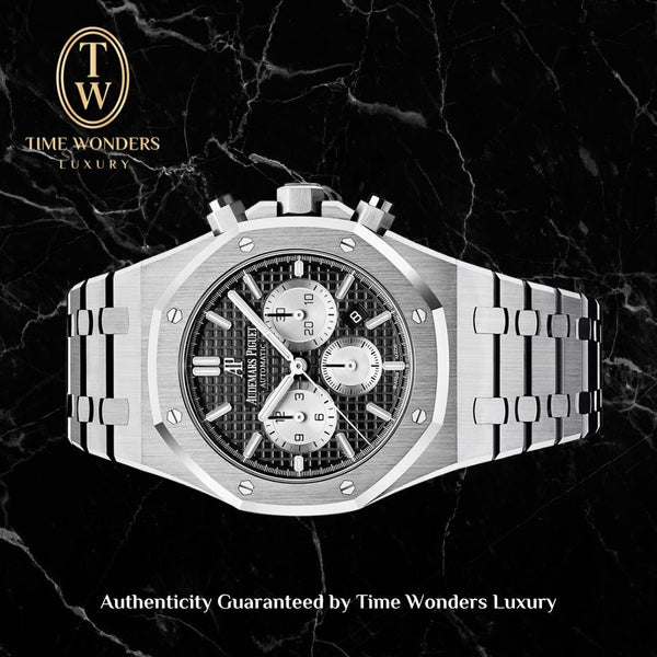 Like New October 2019 Audemars Piguet Royal Oak Chronograph 41mm Black 26331ST 26331