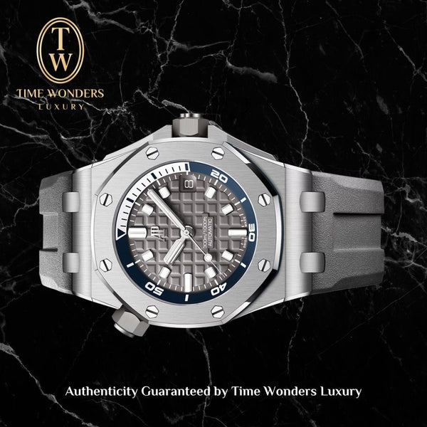 LNIB December 2024 Audemars Piguet Royal Oak Offshore Diver 42mm Grey 15720ST 15720