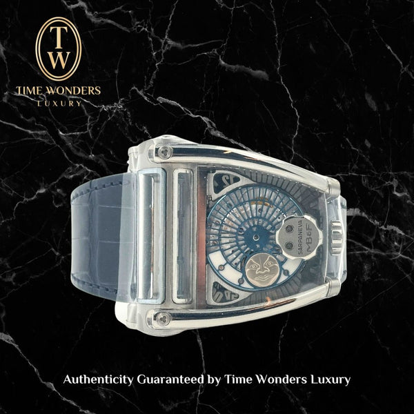 LNIB 2022 MB&F Horological Machine N°8 HM8 Moonmachine 2 Titanium 81.TL.B