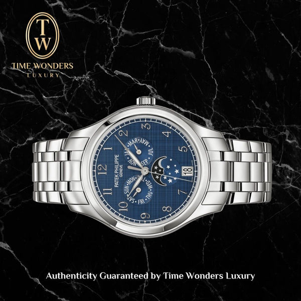 LNIB 2024 Patek Philippe 4947/1A-001 Stainless Steel Annual Calendar Complications Automatic