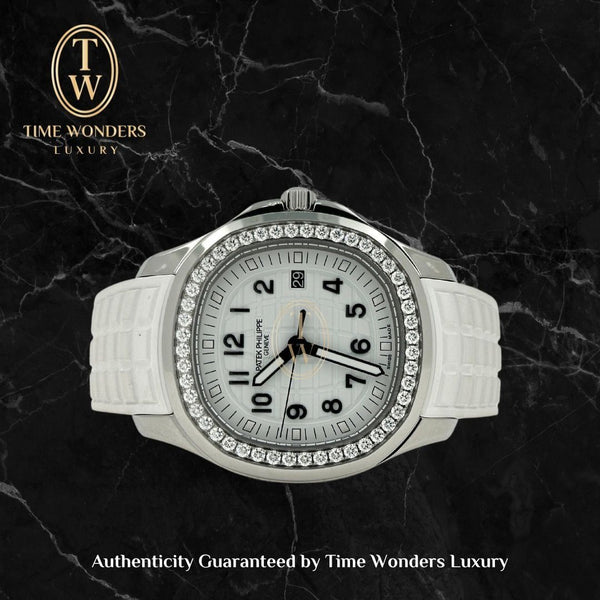 LNIB April 2022 Patek Philippe Aquanaut White 38mm 5267/200A 5267