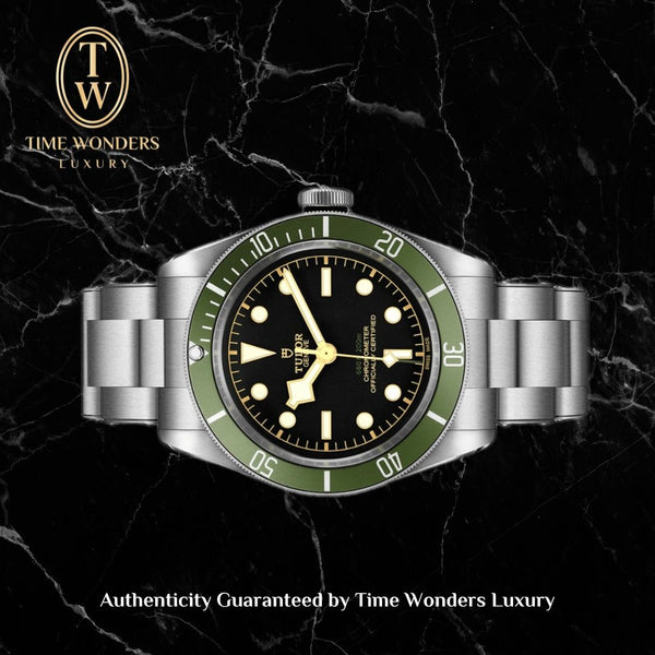LNIB November 2021 Tudor Black Bay Harrods Green 41mm 79230G 79230