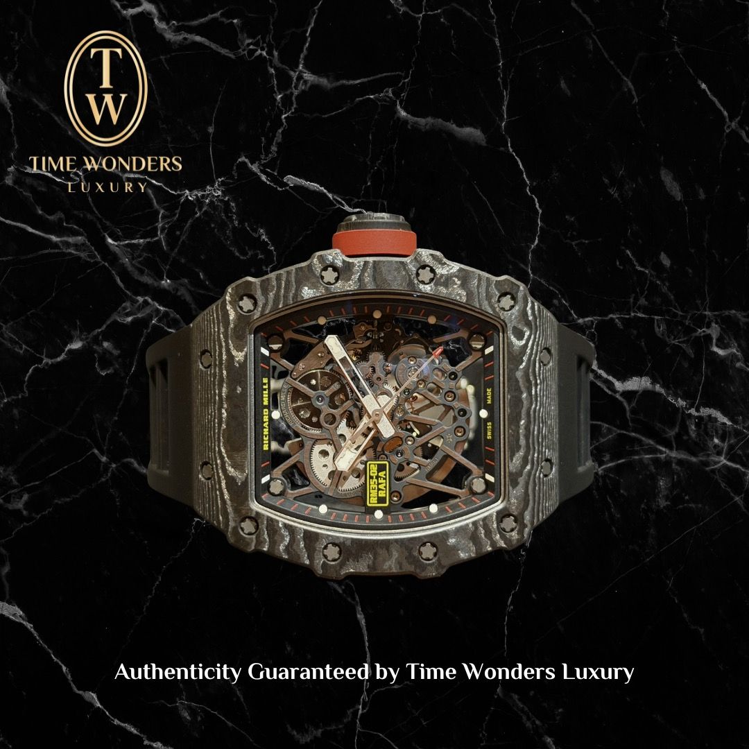 Mint 2018 Richard Mille RM35-02 Black TPT RM3502 3502