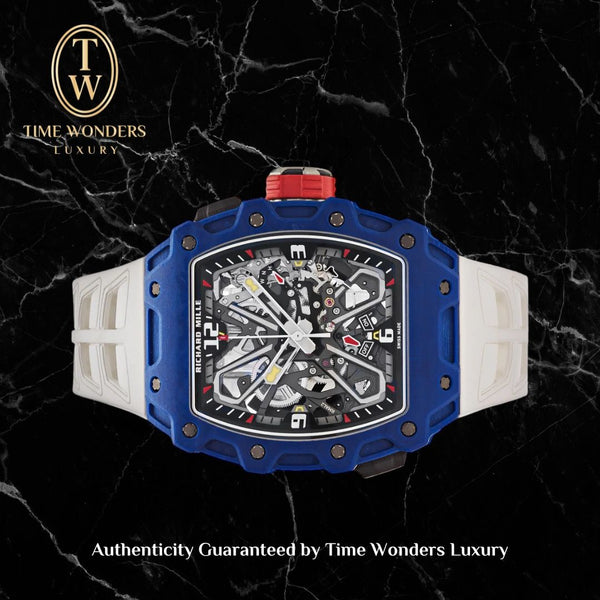 New 2025 Richard Mille 35-03 Blue RM35-03 RM35 RM3503