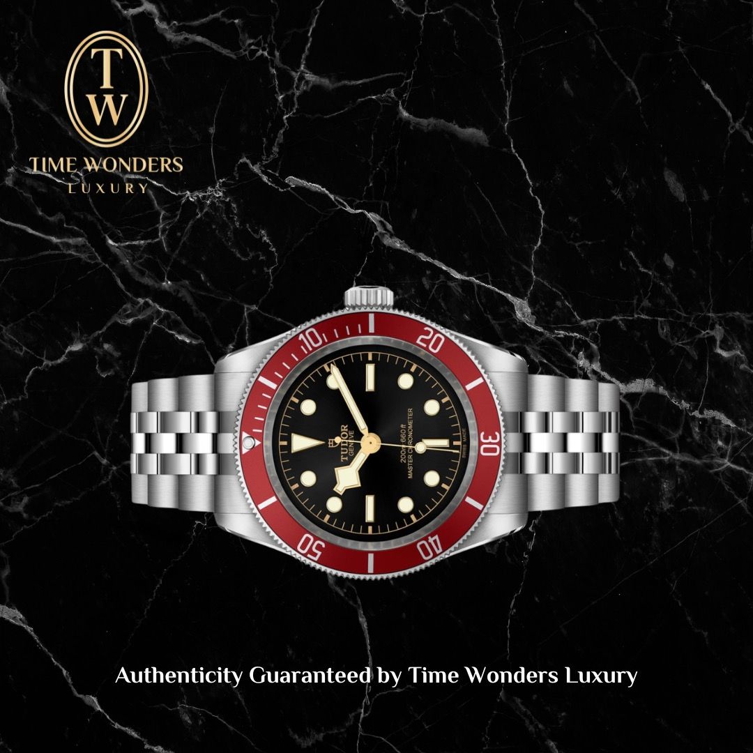 New April 2026 Tudor Black Bay 41mm 7941A1A0RU Black Dial Burgundy Bezel Jubilee Bracelet