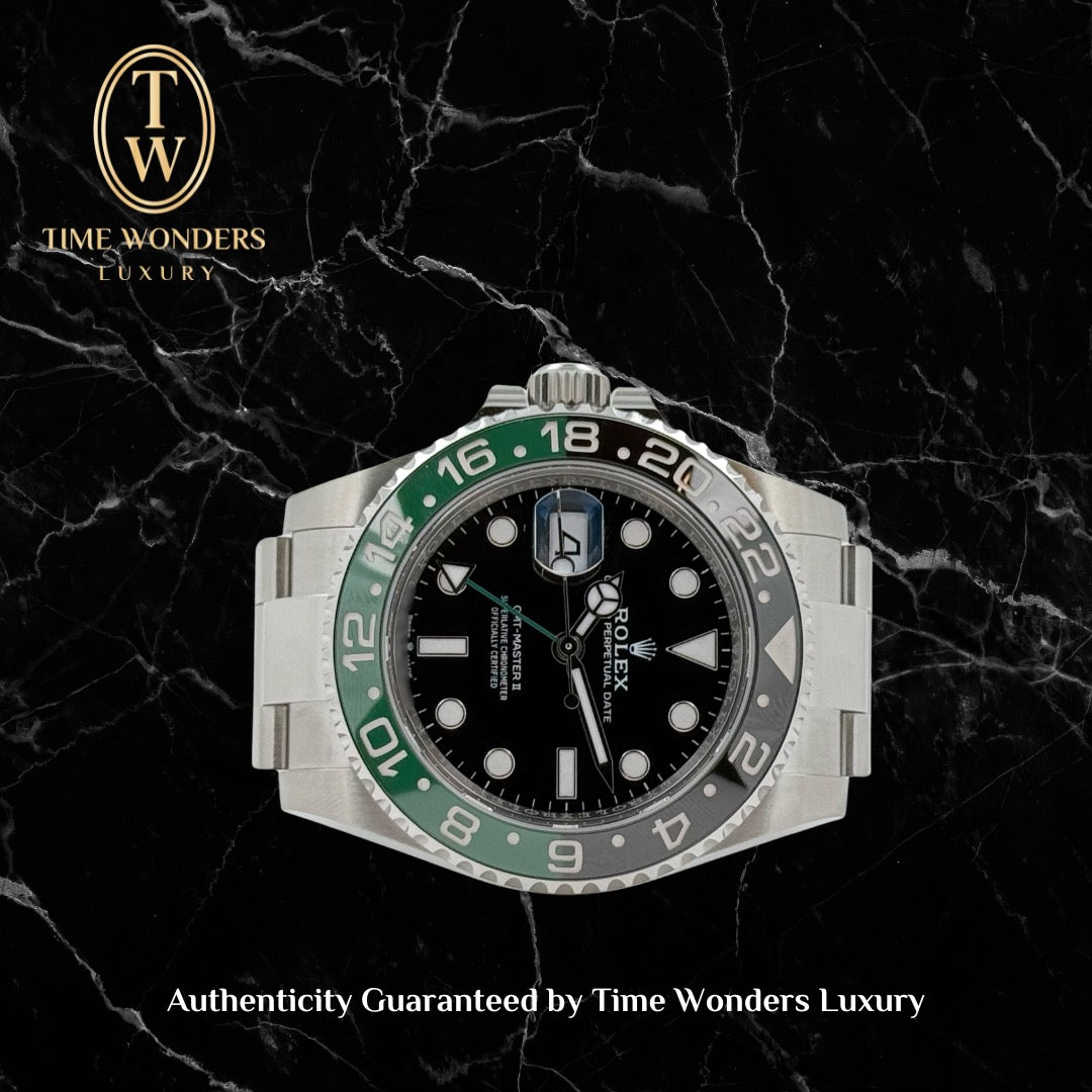 New December 2025 Rolex GMT-Master II Sprite Oyster 126720VTNR 126720