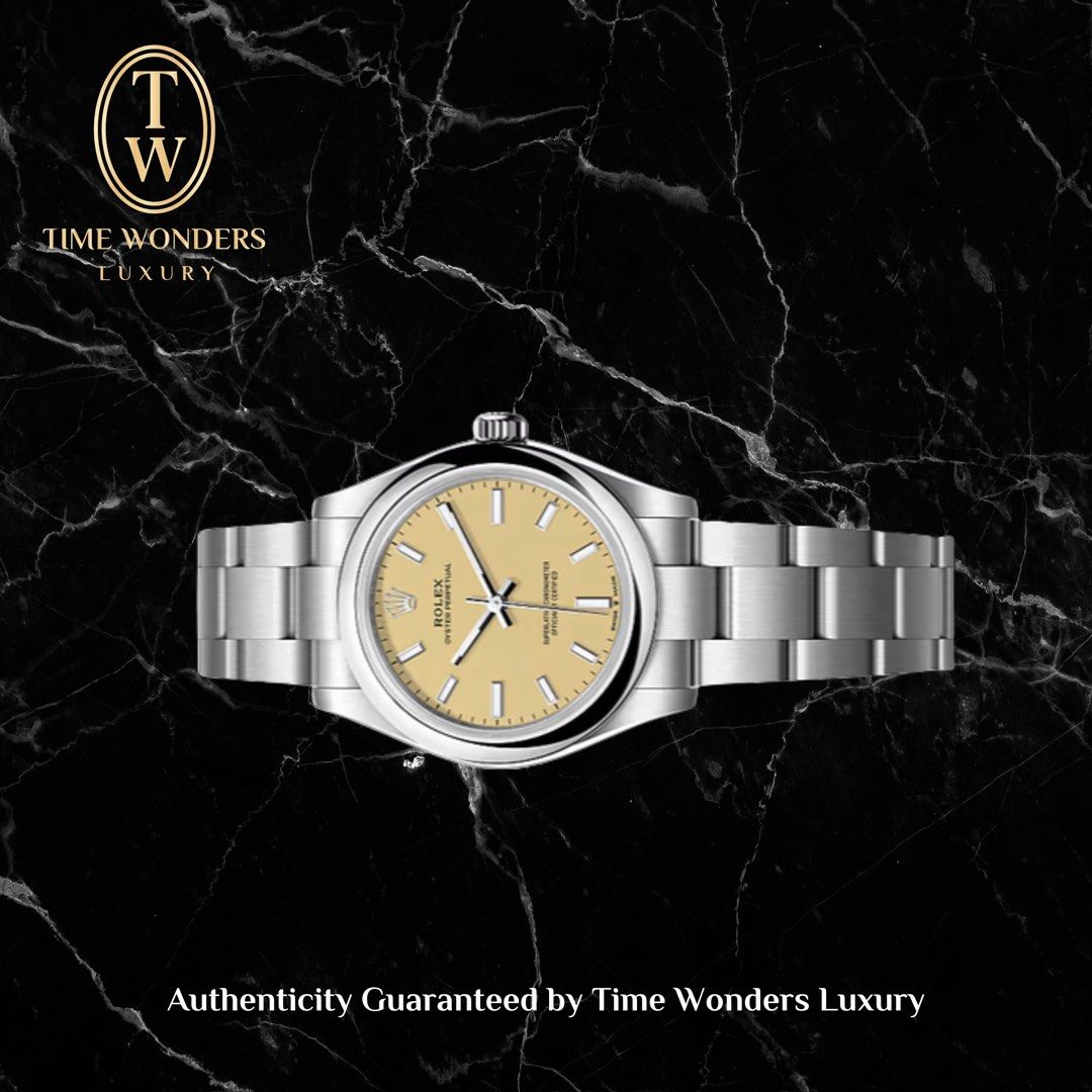 New December 2025 Rolex Oyster Perpetual 31mm Beige 277200