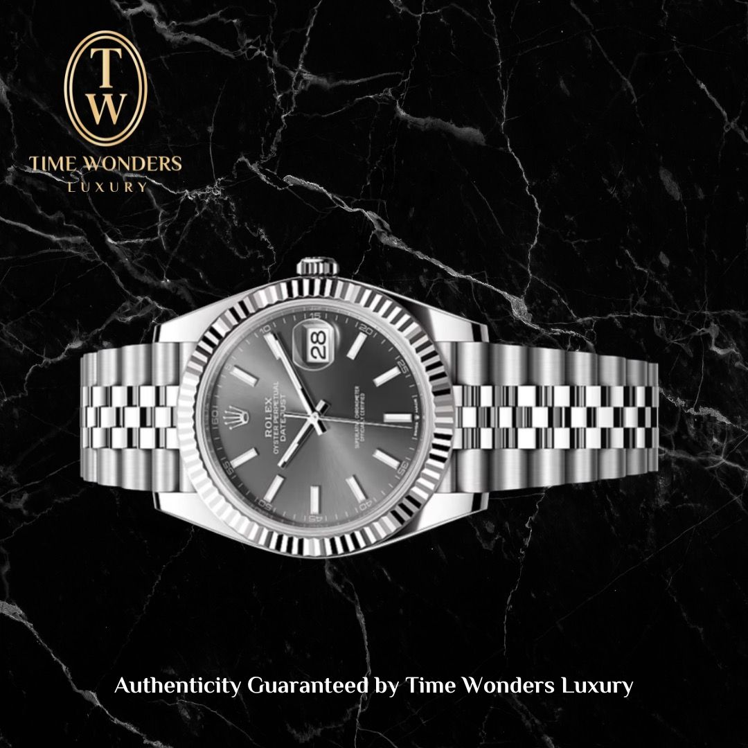 New February 2026 Rolex Datejust 126334 41mm Grey Slate Jubilee