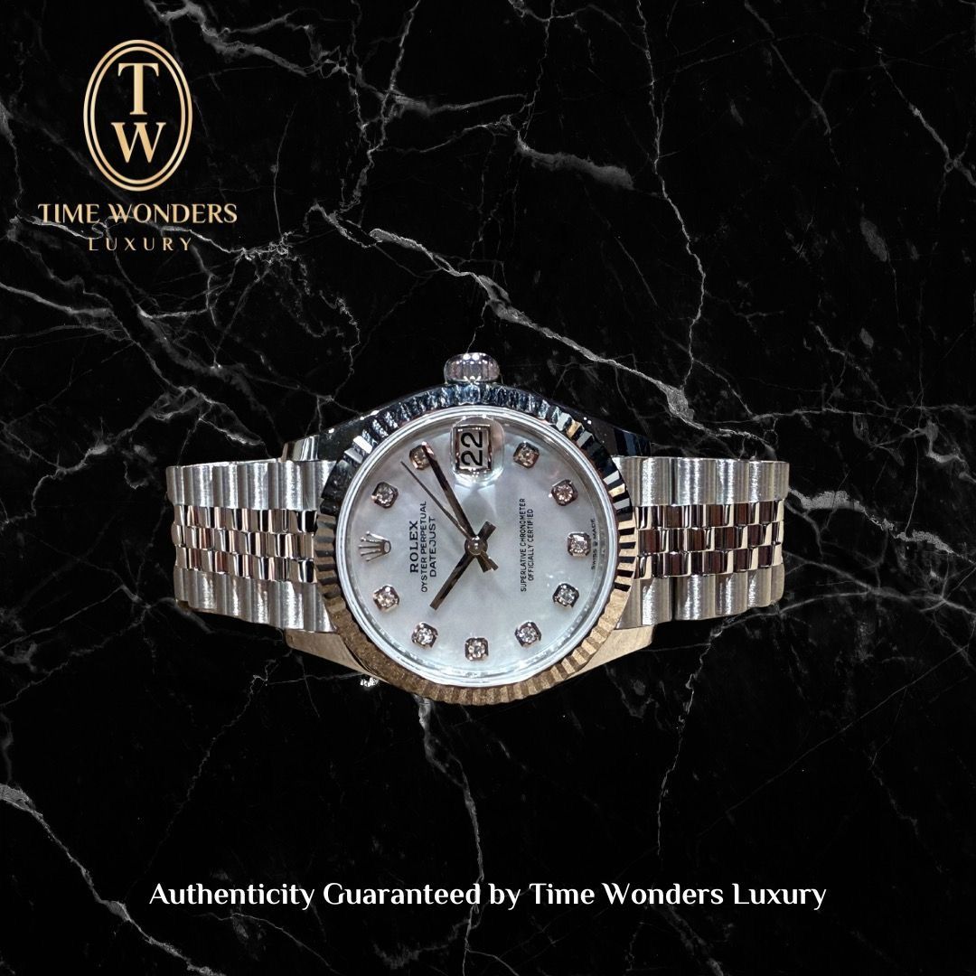 New February 2026 Rolex Datejust 31mm 278274 MOP Dial Stainless Steel Mother of Pearl