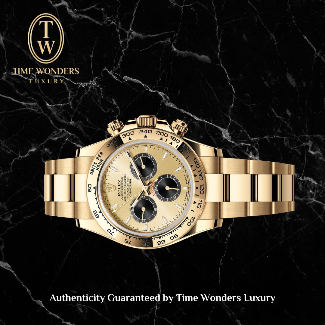 Full Sticker New February 2026 Rolex Daytona Yellow Gold 126508 Pikachu YML Golden Champagne Dial