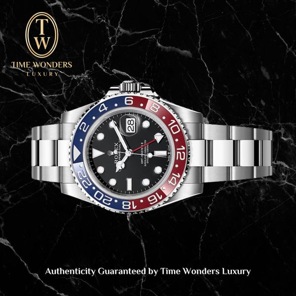 New January 2025 Rolex GMT Master II Pepsi Oyster 126710BLRO 126710