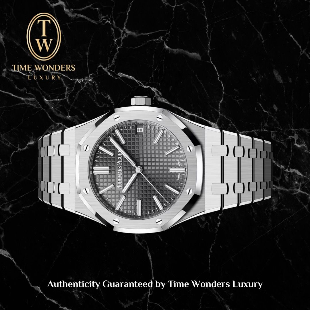 New July 2025 Audemars Piguet Royal Oak 41mm Grey 15510ST 15510