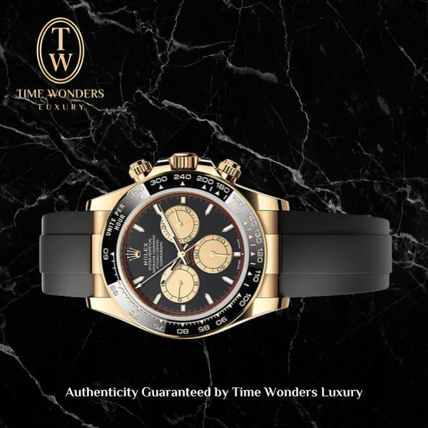 New July 2025 Rolex Daytona Yellow Gold Oysterflex Paul Newman 126518LN 126518