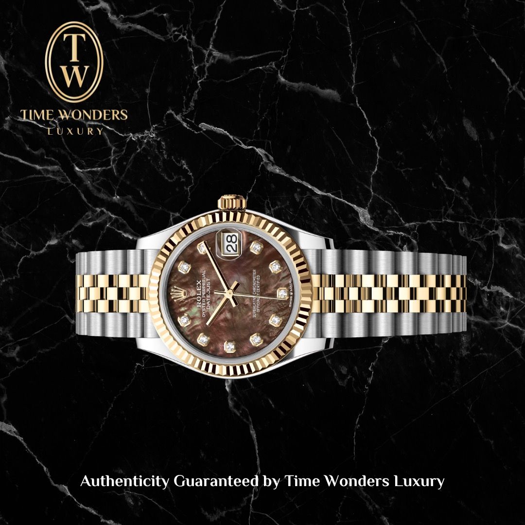 New June 2025 Rolex Datejust 31mm Black MOP Dial 278273