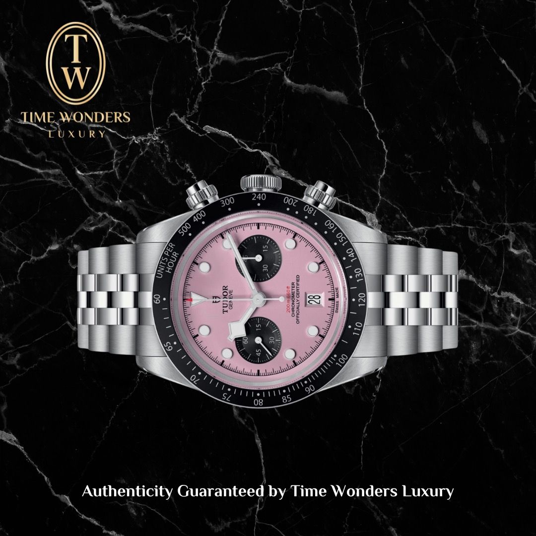 New June 2025 Tudor Black Bay Chronograph Pink 79360N-0019 79360N 79360