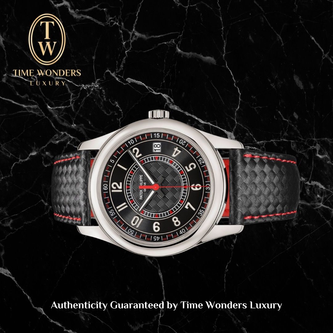 New March 2025 Patek Philippe Calatrava 40mm White Gold Red 6007G-010 6007G 6007