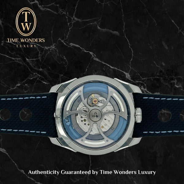 New MB&F MAD 1 Blue 42mm