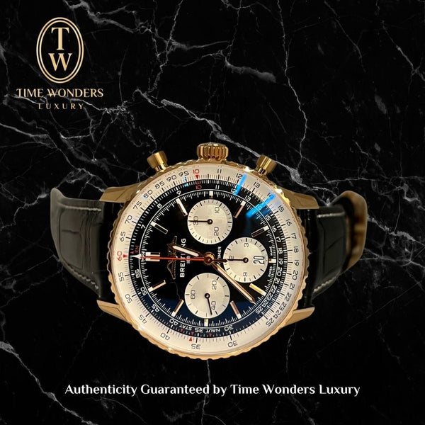 New Nov 2024 Breitling Navitimer Rose Gold 43mm RB0138211B1P1