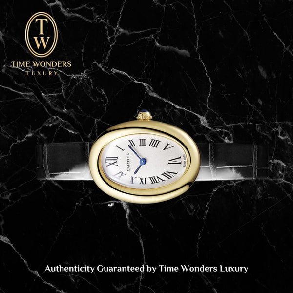 New November 2023 Cartier Baignoire 1920 Small WGBA0022 Yellow Gold