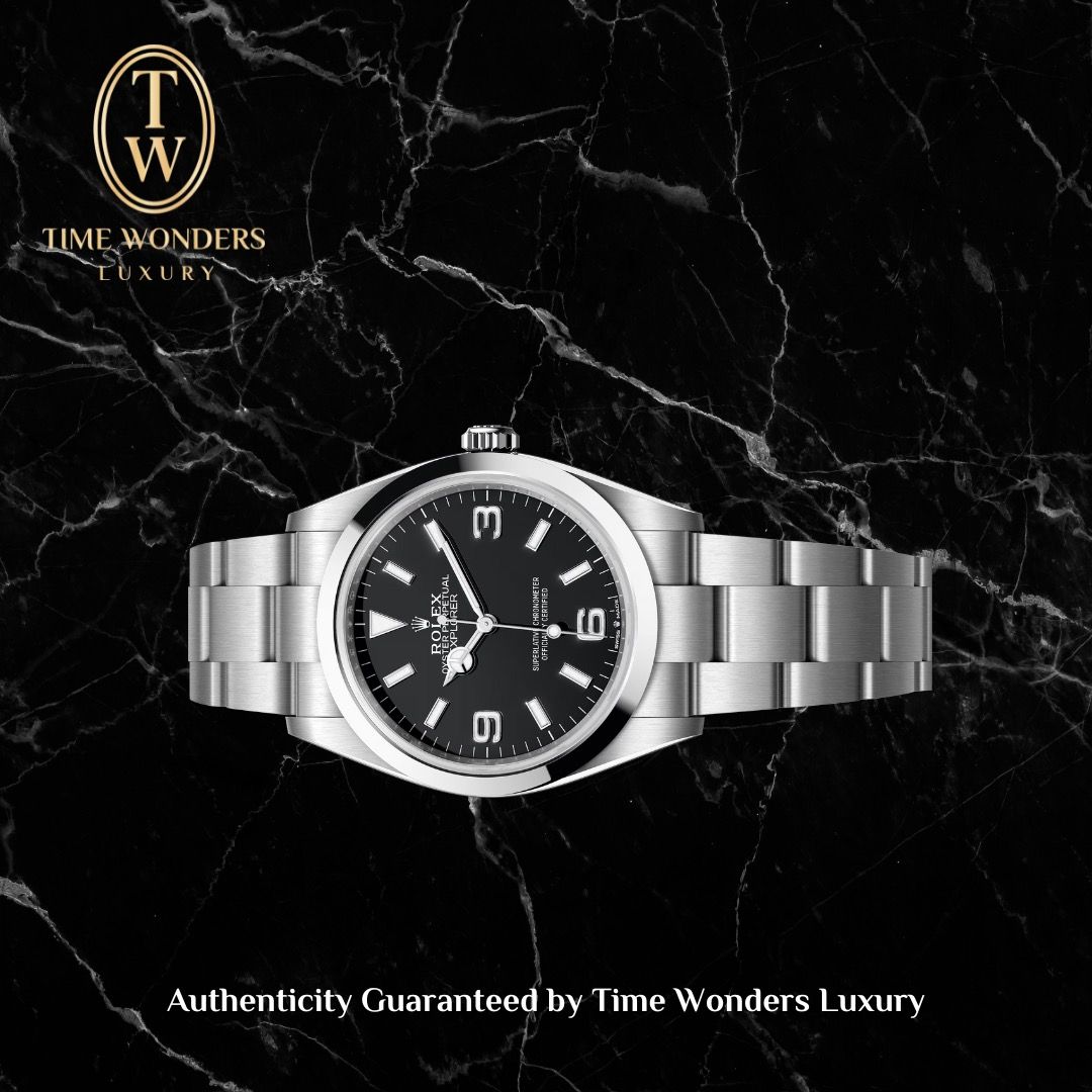New October 2021 Rolex Explorer I 36mm Black 124270