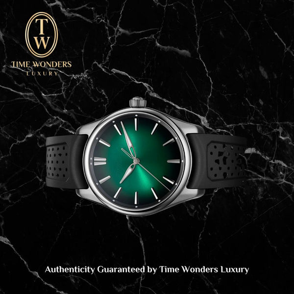 New October 2025 h.moser & Cie Pioneer Centre Seconds Cosmic Green 40mm Steel 3201-1201 H Moser