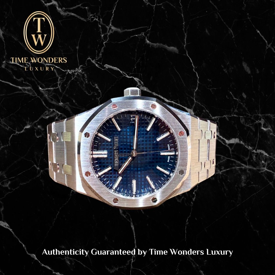 New March 2026 Audemars Piguet Royal Oak 15510ST 41mm Blue 15510