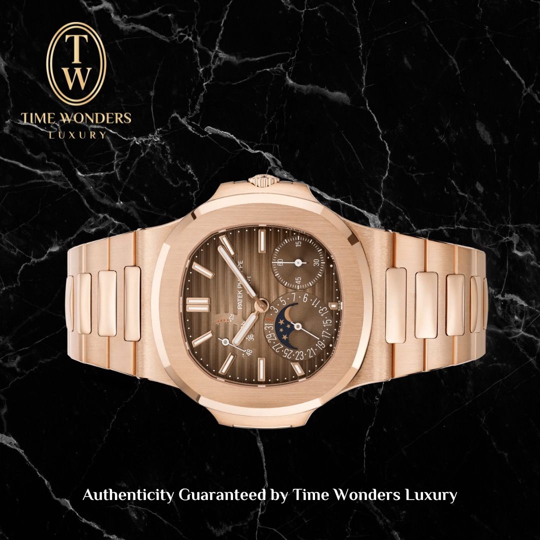 New Q2 2023 Patek Philippe Nautilus Moonphase Rose Gold 5712/1R 5712