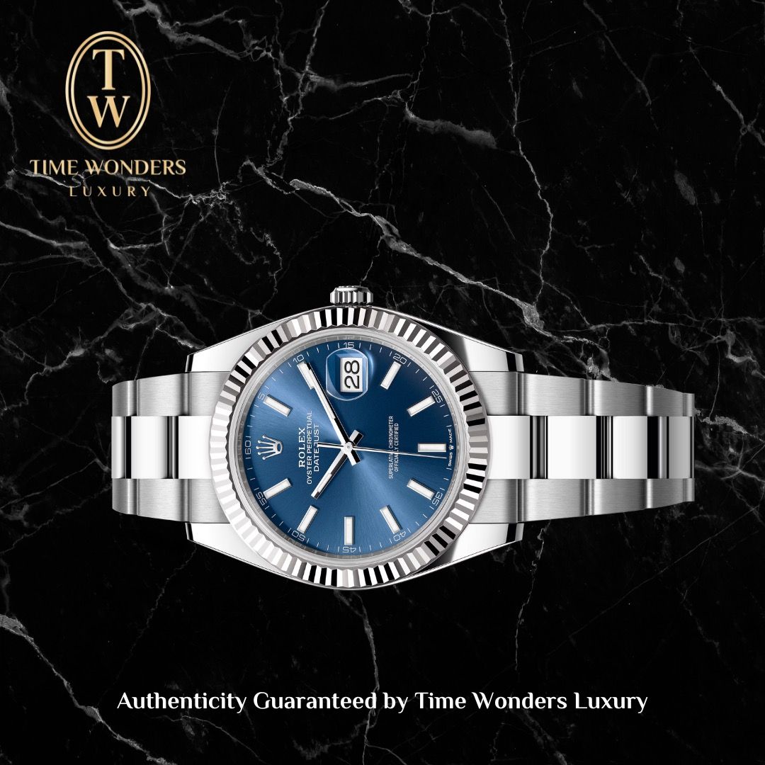 New September 2025 Rolex Datejust 126334 41mm Blue Oyster