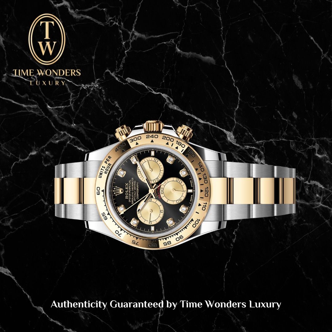 New September 2025 Rolex Daytona Two tone 126503 Yellow Gold Diamonds