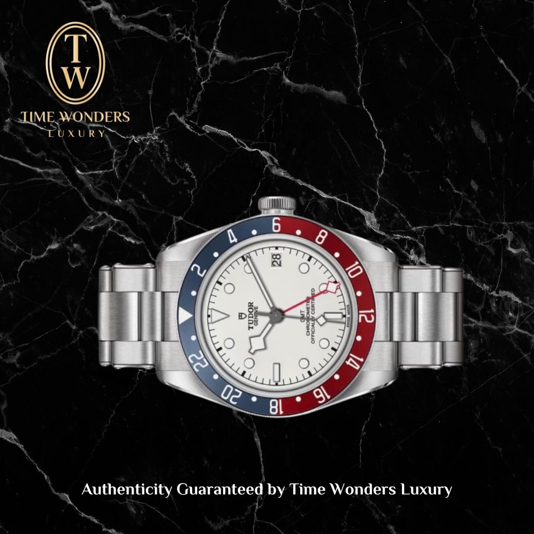 New September 2025 Tudor Black Bay GMT “Pepsi” White 41mm 79830RB 79830