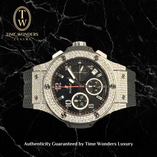 Used 2023 Hublot Big Bang Chronograph 41mm Diamond 341.SX.130.RX.174