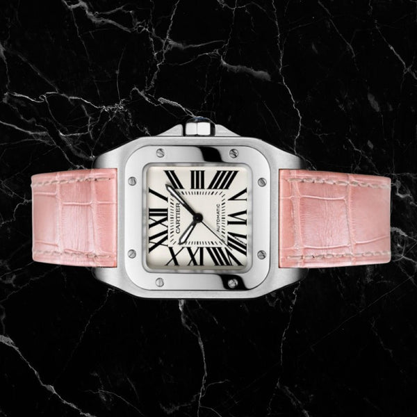 Used March 2013 Cartier Santos Medium W20126X8 Steel