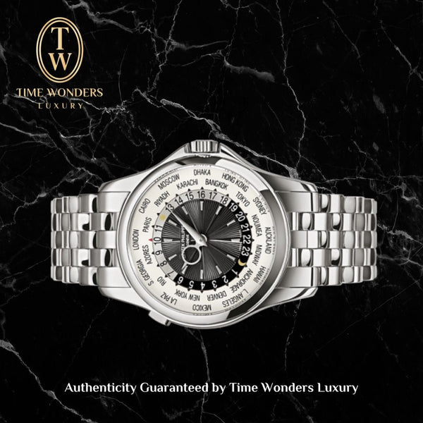 Used October 2014 Patek Philippe World Time 5130/1G White Gold 5130