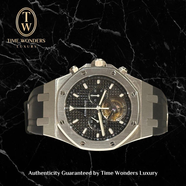 Used Undated Audemars Piguet Royal Oak 25977st 25977 Tourbillon Chronograph
