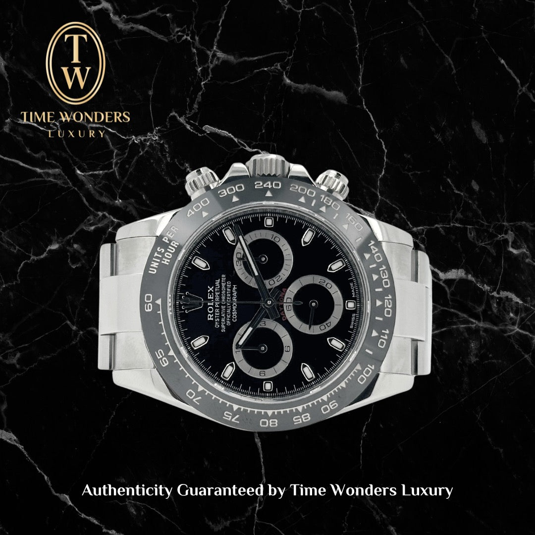 Mint May 2023 Rolex Daytona Godzilla 116500LN 116500 Black 40mm Steel