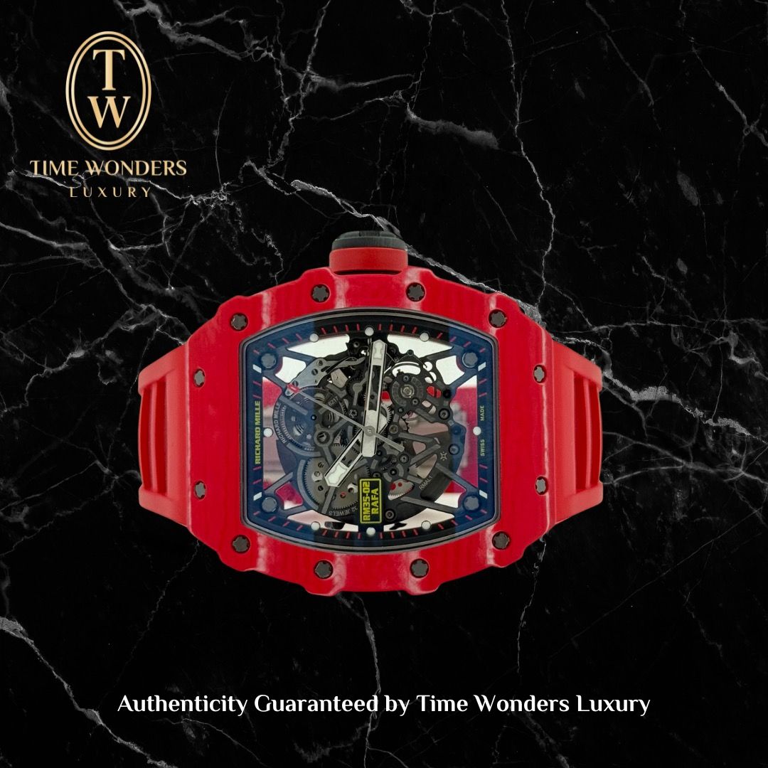 Mint Richard Mille RM35-02 Red TPT NTPT 35-02 RM3502 3502