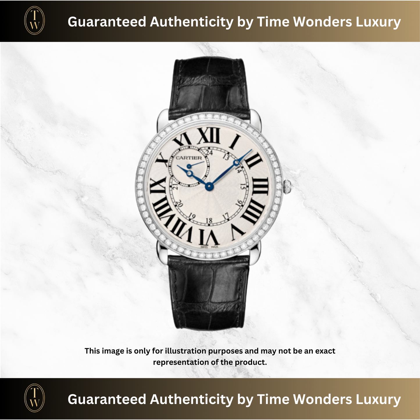 Cartier Ronde Louis Watch Ref. WR007002