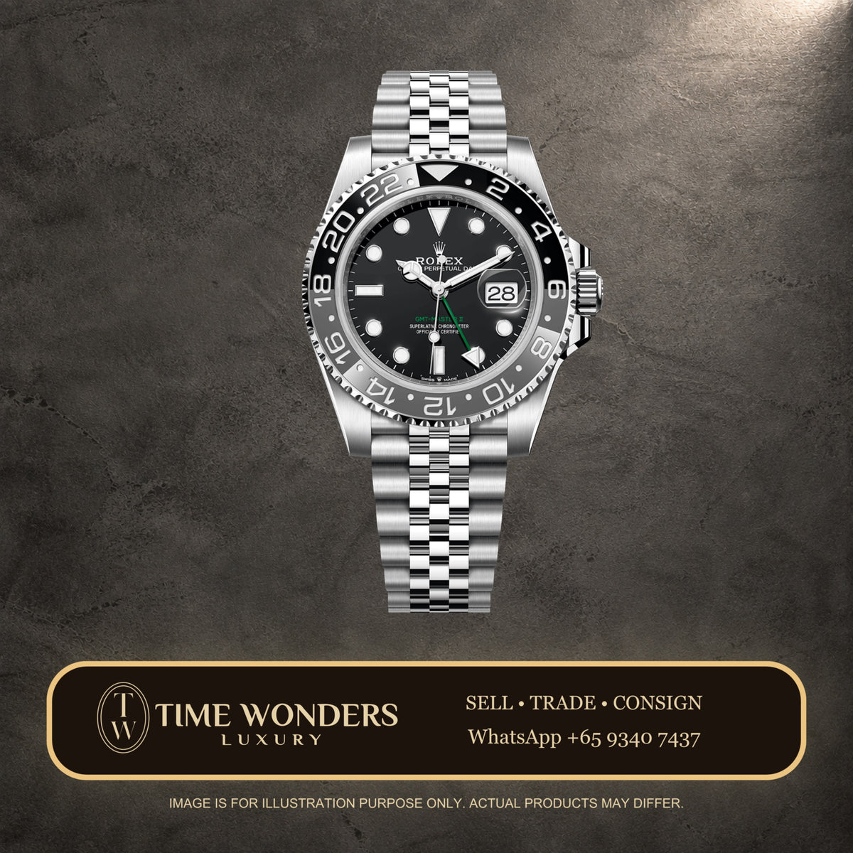 New August 2026 Rolex GMT-Master II Bruce Wayne Jubilee 126710GRNR 126710