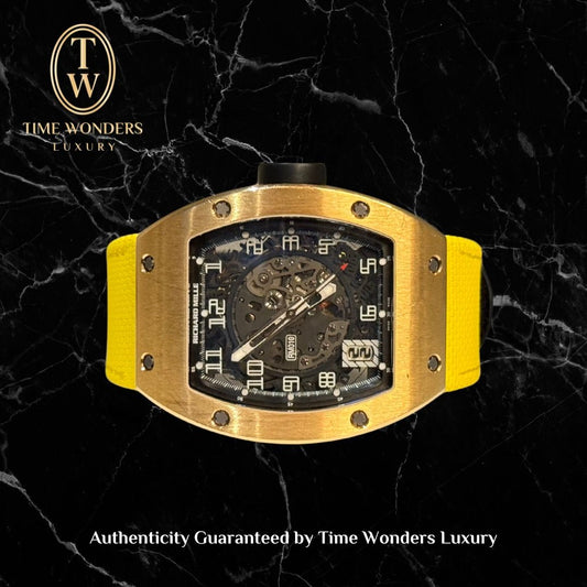 Lightly Used 2015 Richard Mille 010 Rose Gold RM010