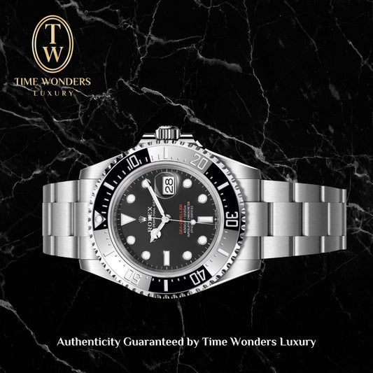 Lightly Used June 2024 Rolex Sea Dweller Black Dial 126600